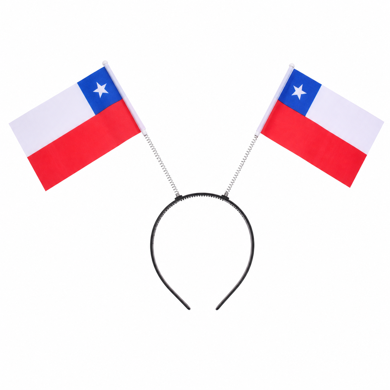 Cintillo con banderas de Chile - imagen 1